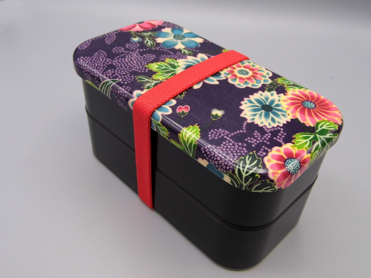 Scatola Bento Kimono Murasaki