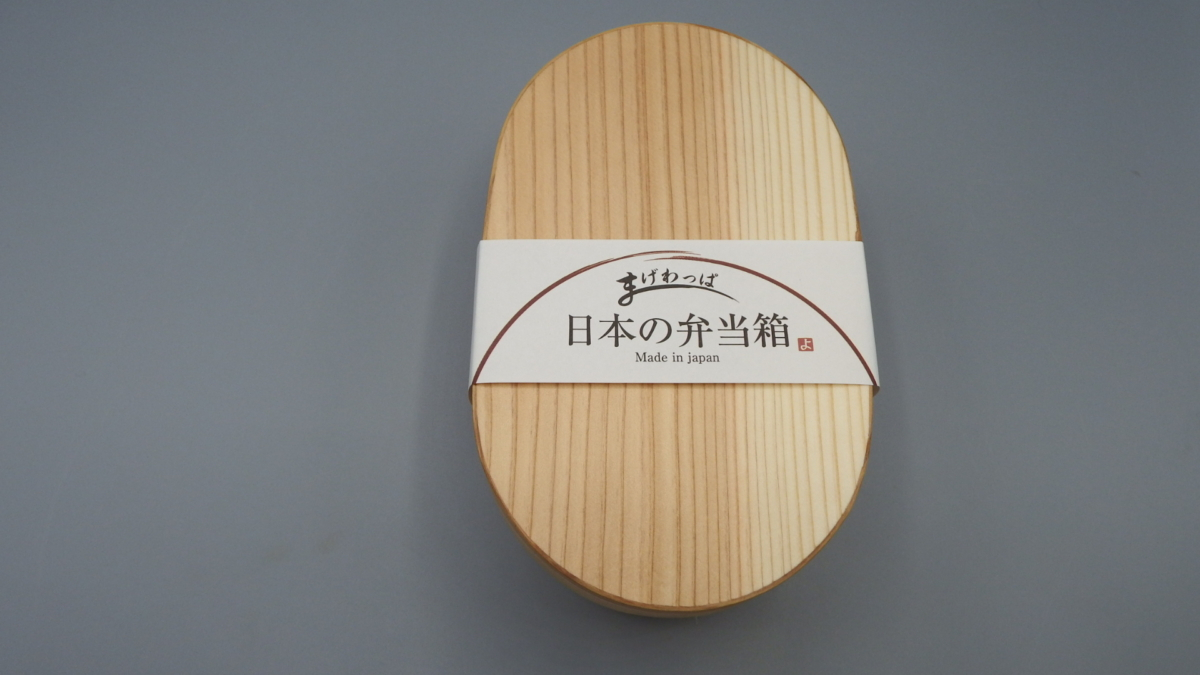 Scatola Bento artigianale in legno di cedro