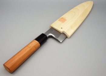 Yoshihiro Deba Aogami#1 con Saya 180 mm