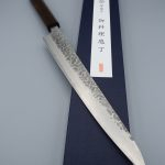 Sakai Kikumori Wa Sujihiki 67 layers Tsuchime-Damascus 240 mm