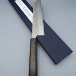 Sakai Kikumori Wa Gyuto Kiritsuke 67 layers Tsuchime-Damascus