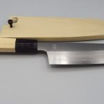 Sakai Kikumori Wa Santoku inox serie Choyo 180 mm
