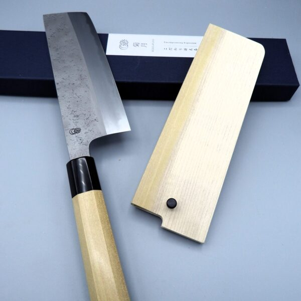 Sakai Kikumori Nakiri 180 mm Kikuzuki Rin