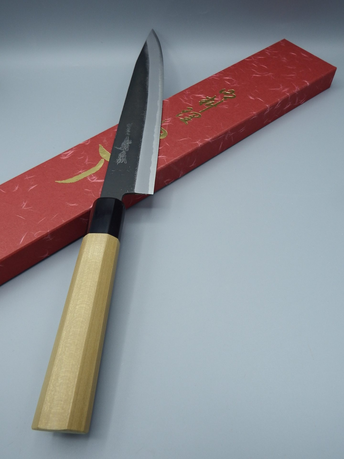 Yoshihiro Wa Sujihiki kurouchi 240 mm Shirogami#2