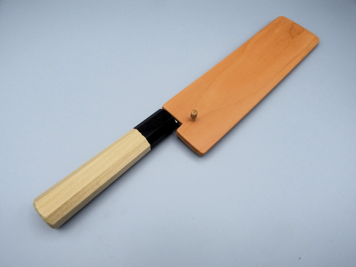 PATIKIL Fodere Protettive Per Coltelli Nakiri 7" - 2 Pezzi In PP Rosso, Coprilama Sicuri Per Cucina, Dimensioni 18.2x5.2 Cm