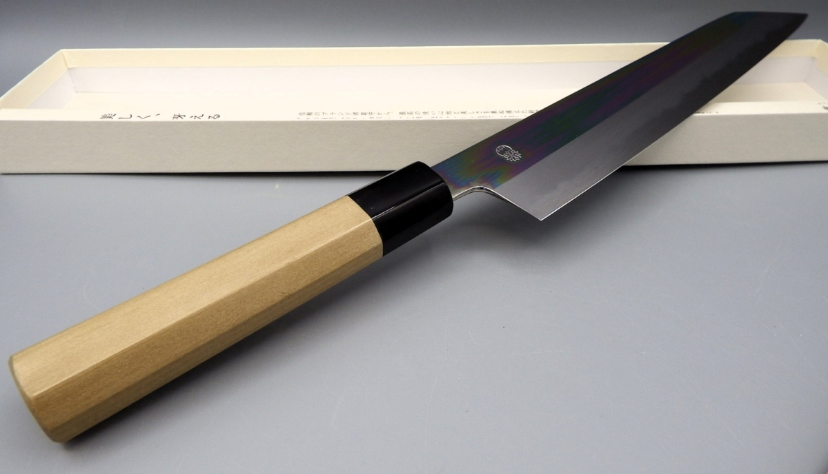 Sakai Kikumori Wa Gyuto kiritsuke 24 Aogami#1 Choyo