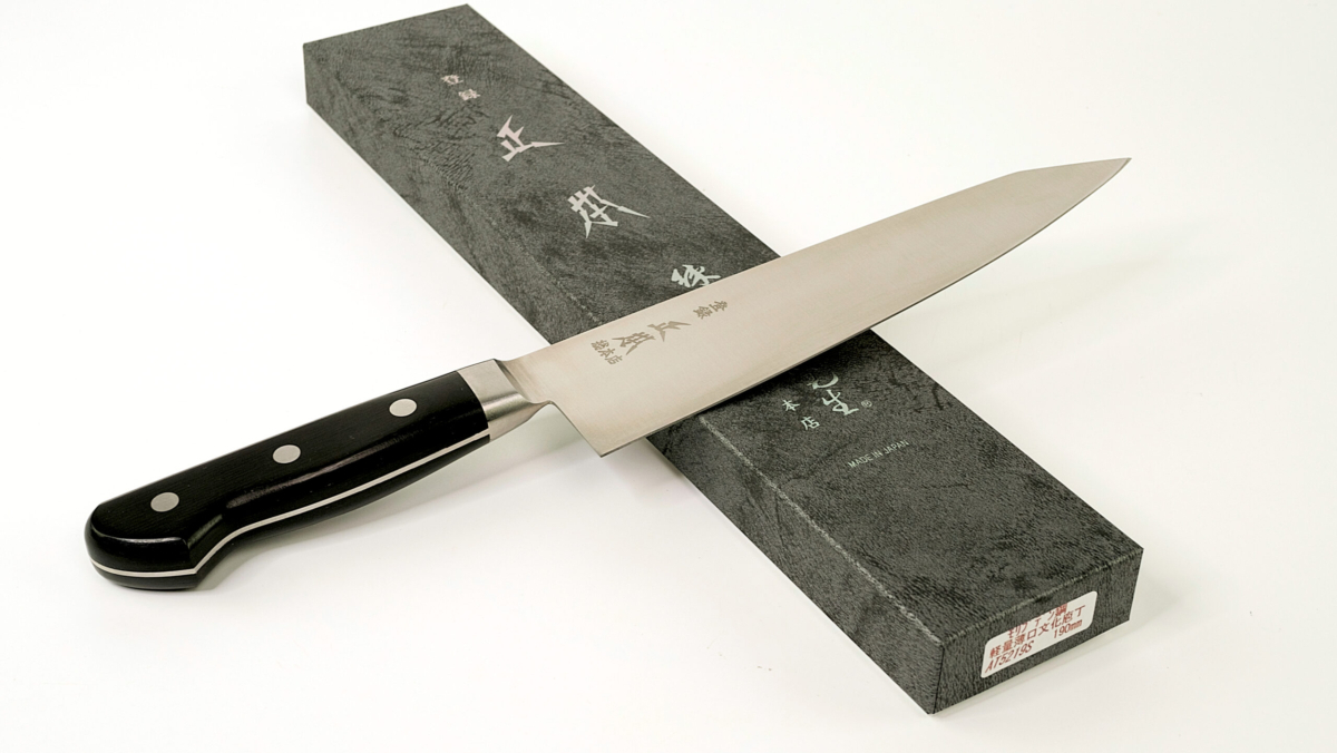 Masamoto Sohonten Usukuchi Bunka inox 190 mm