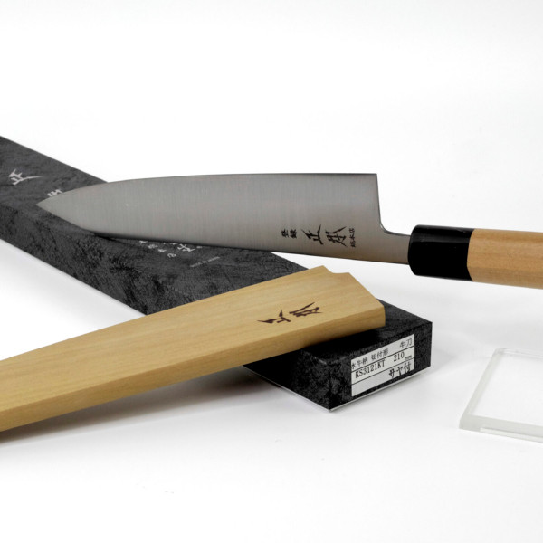 Masamoto Sohonten Wa Gyuto KS kiritsuke con Saya
